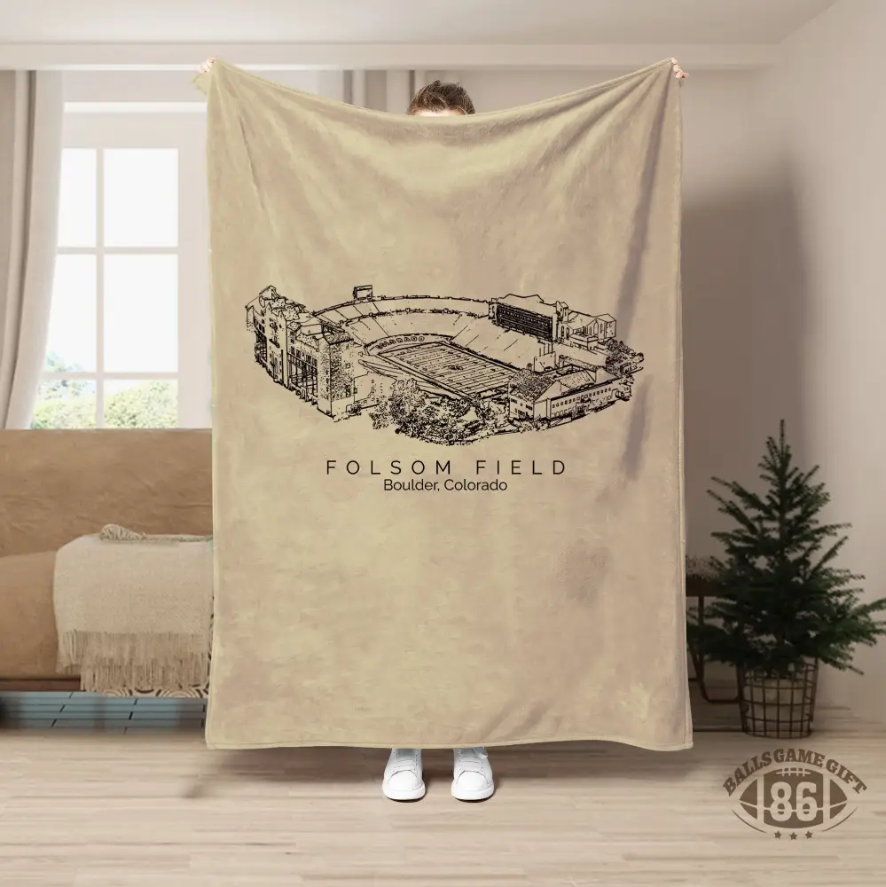 Folsom Field - Colorado Buffaloes football,College Football Blanket
