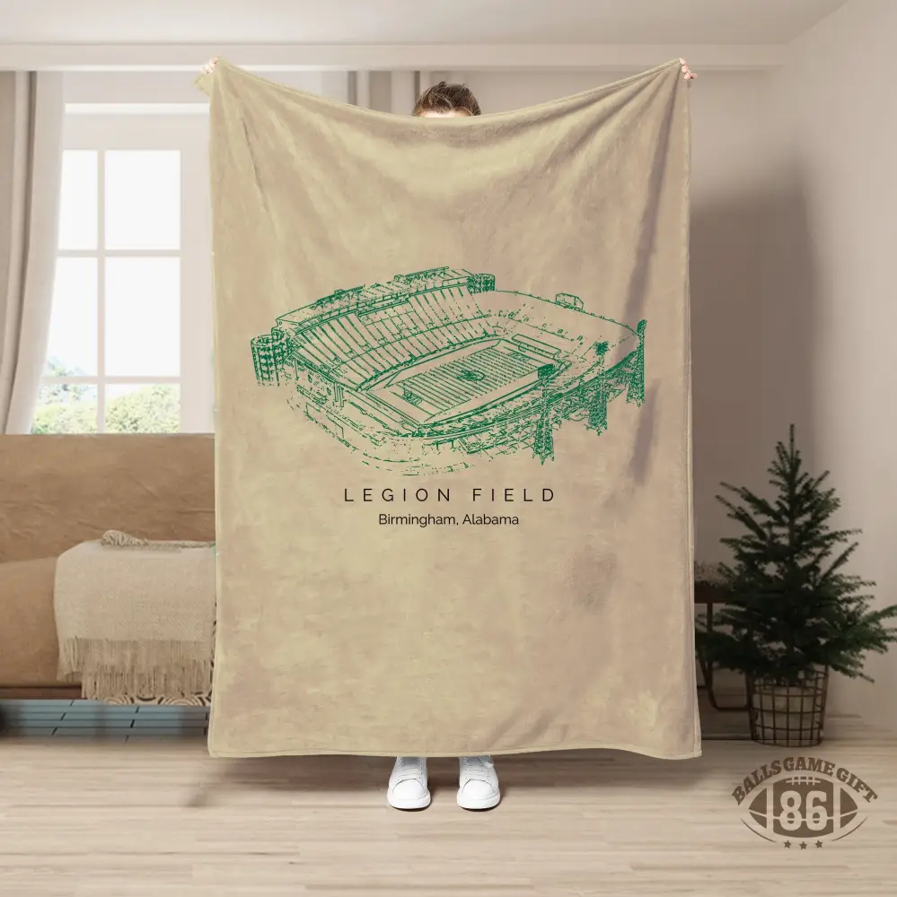 Legion Field - UAB Blazers football,College Football Stadium Blanket
