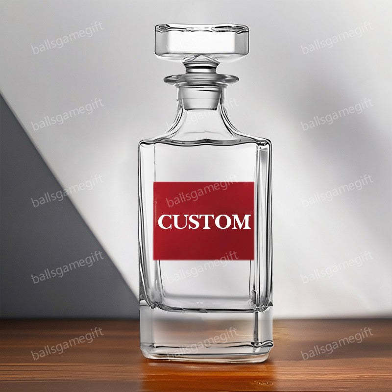 Custom Football Stadium Whiskey Bottles(Various bottle styles)-Gifts For Sports Lovers