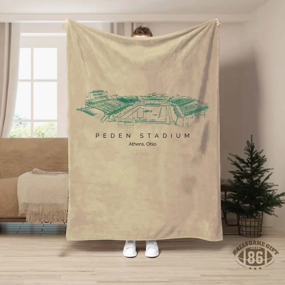 Peden Stadium - Ohio Bobcats football,College Football Blanket