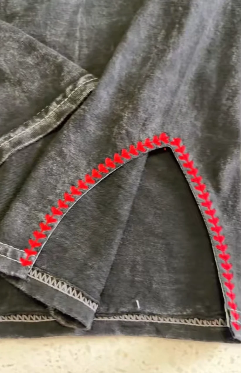 Custom Embroidered Name & Number T-Shirt | Personalized Varsity Tee | Boutique Embroidery Shirt