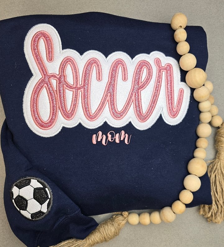 Customized Balls Glitter Sweatshirt,Gifts For Sports Lovers,Mama Sweatshirt