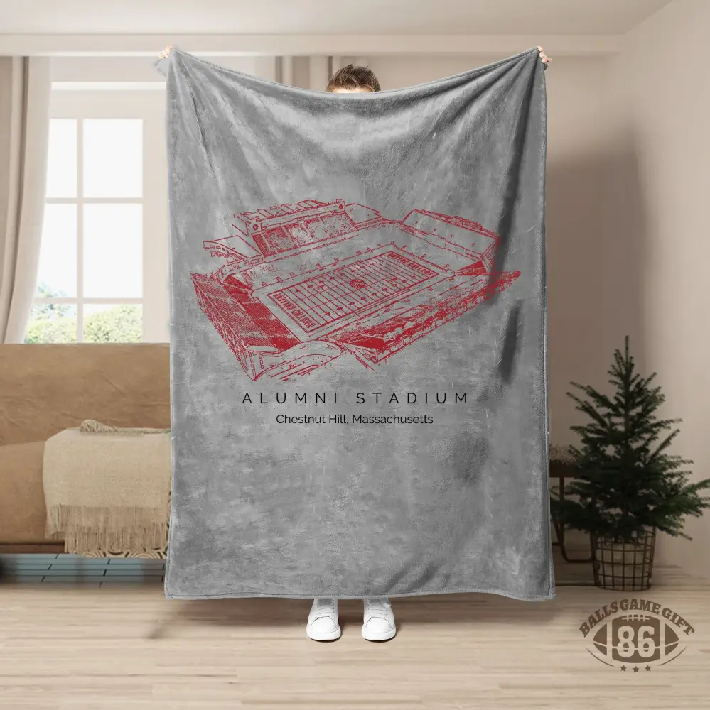 Alumni Stadium - Boston College Eagles football,College Football Blanket