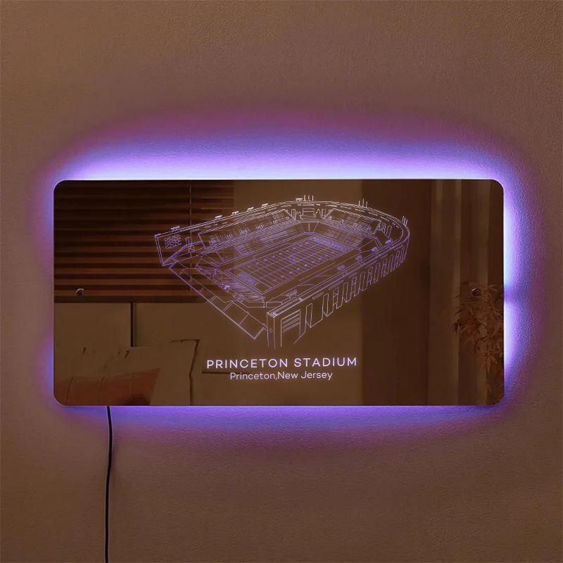 Princeton Stadium Mirror Light-Gifts For Sports Lovers、Princeton Tiger