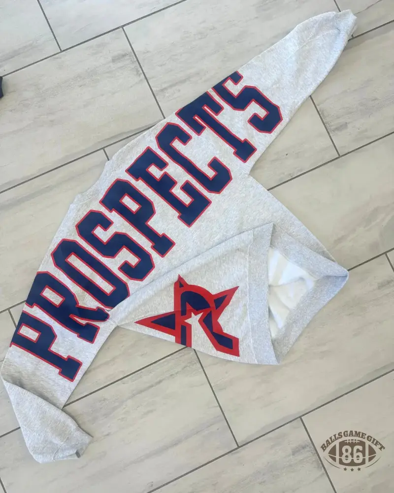 Retro Varsity Crewneck Sweatshirt, Vintage School Spirit Pullover, Oversized Casual Top