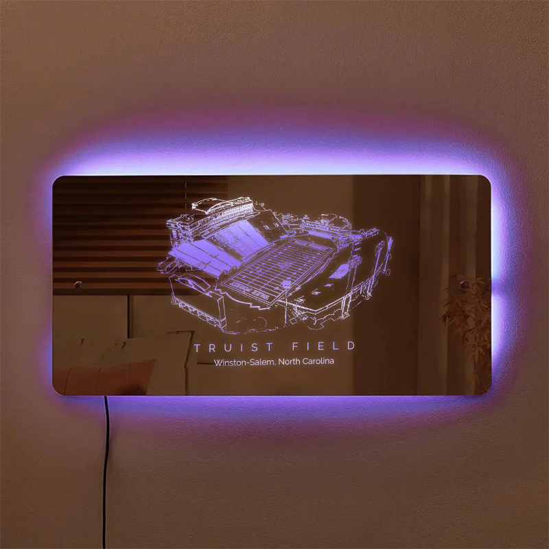 Truist Field Stadium Mirror Light-Gifts For Sports Lovers、Wake Forest Demon Deacons、North Carolina
