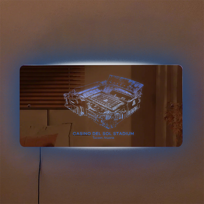 Casino Del Sol Stadium Mirror Light-Gifts For Sports Lovers