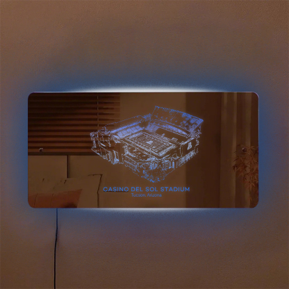 Casino Del Sol Stadium Mirror Light-Gifts For Sports Lovers