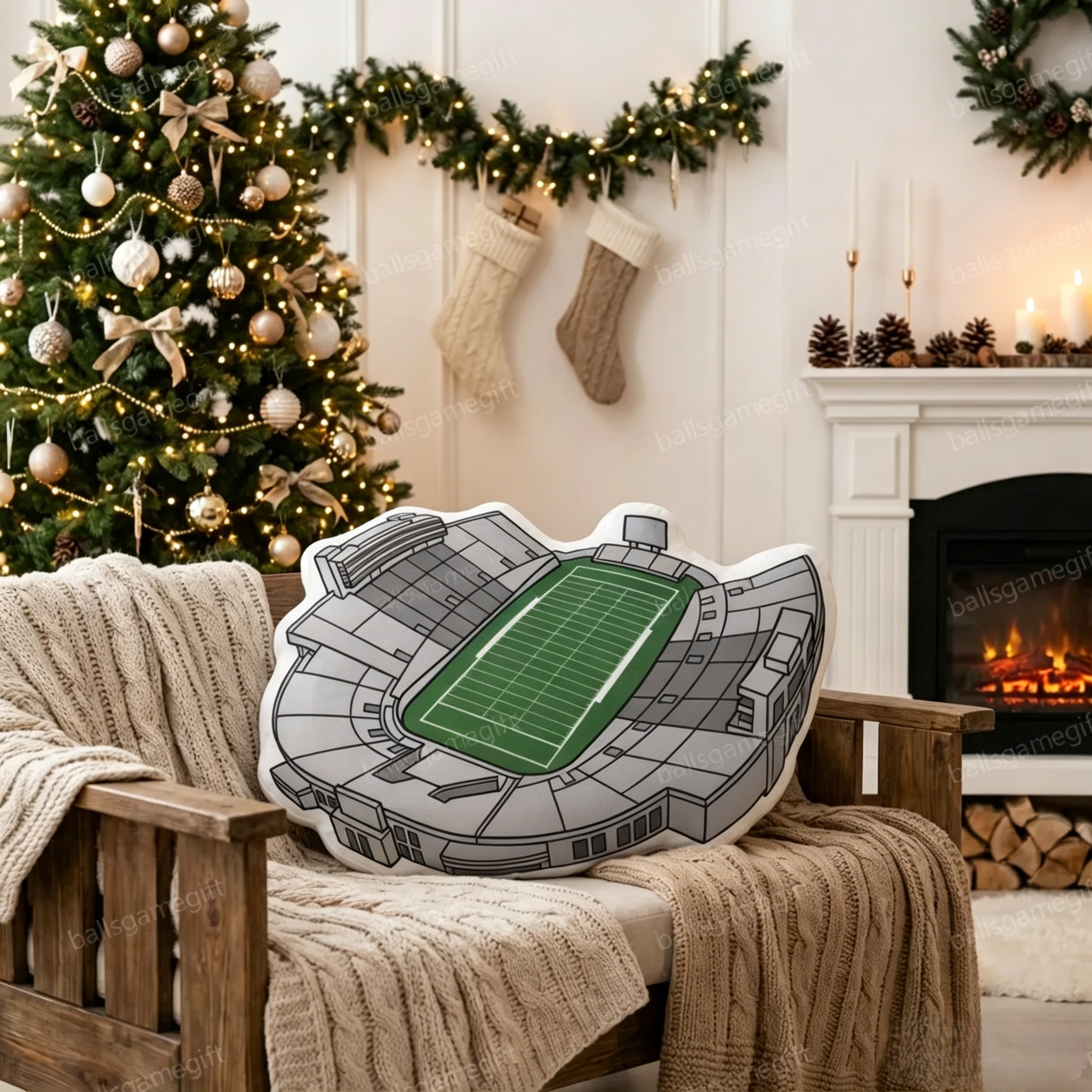 FirstBank Stadium Plush Pillow