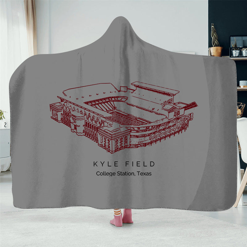 Kyle Field - College Football Stadium Hat Blanket