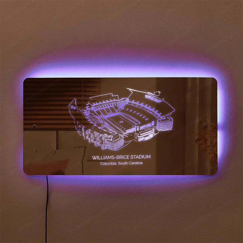 Williams-Brice Stadium Mirror Light-Gifts For Sports Lovers