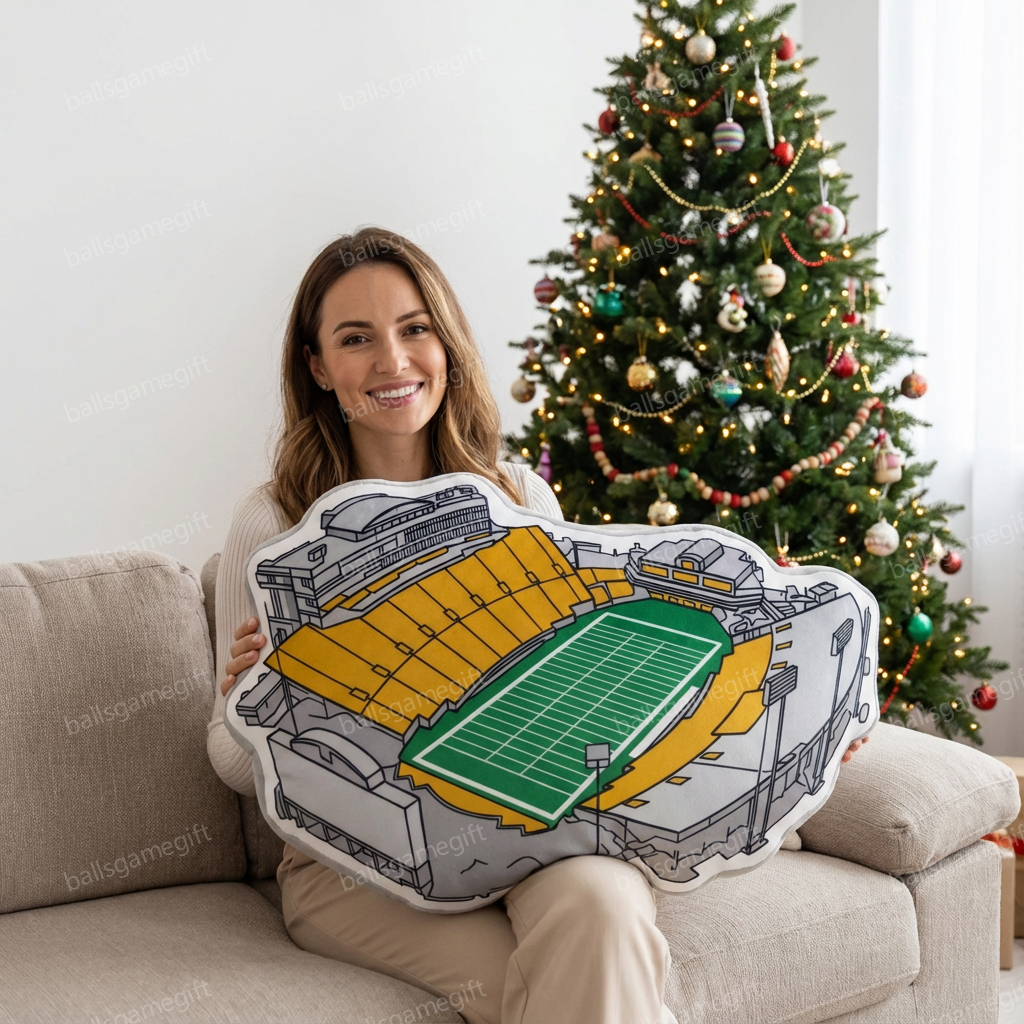 Allegacy Federal Credit Union Stadium Plush Pillow