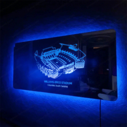 Williams-Brice Stadium Mirror Light-Gifts For Sports Lovers