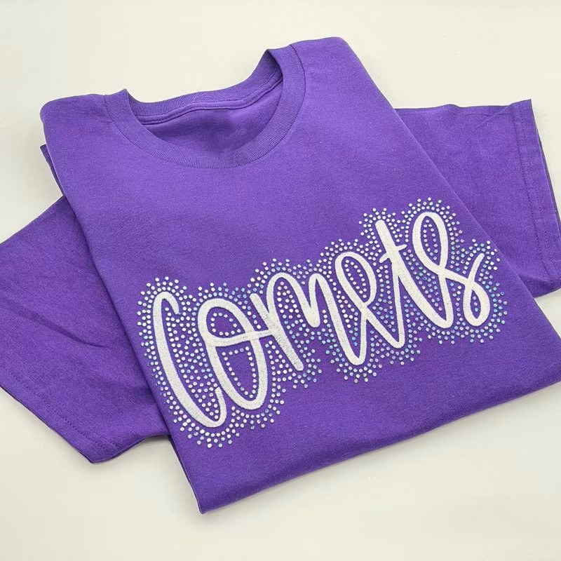 Custom Team Name Lions Embroidered & Bling Sweatshirt T-shirt Hoodie