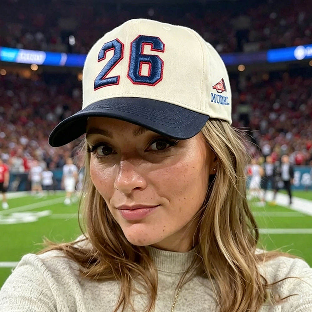 Ballsgamegift Custom Sports Number and Letter Hat Puff Embroidery Game Day Baseball Cap