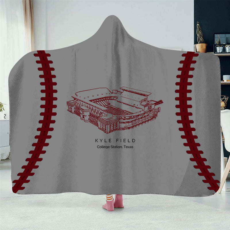 Kyle Field - College Football Stadium Hat Blanket