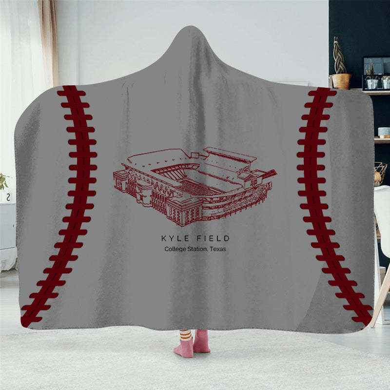 Kyle Field - College Football Stadium Hat Blanket