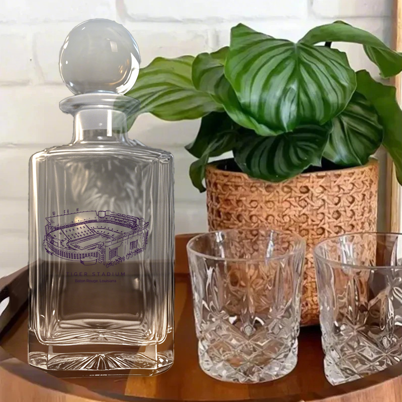 Tiger Stadium - Tigers Whiskey Bottles