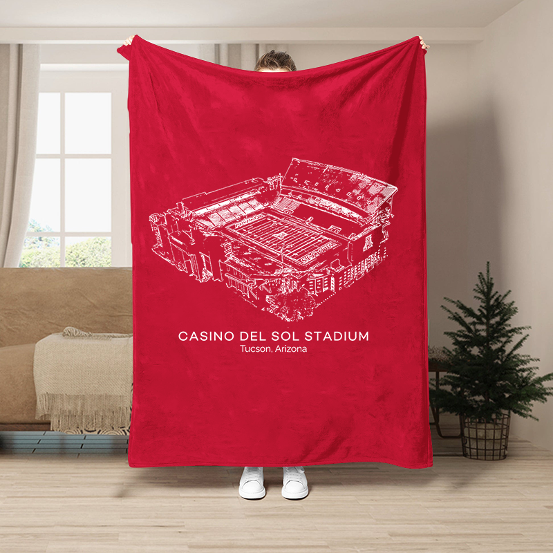 Casino Del Sol Stadium - College Football Stadium Blanket