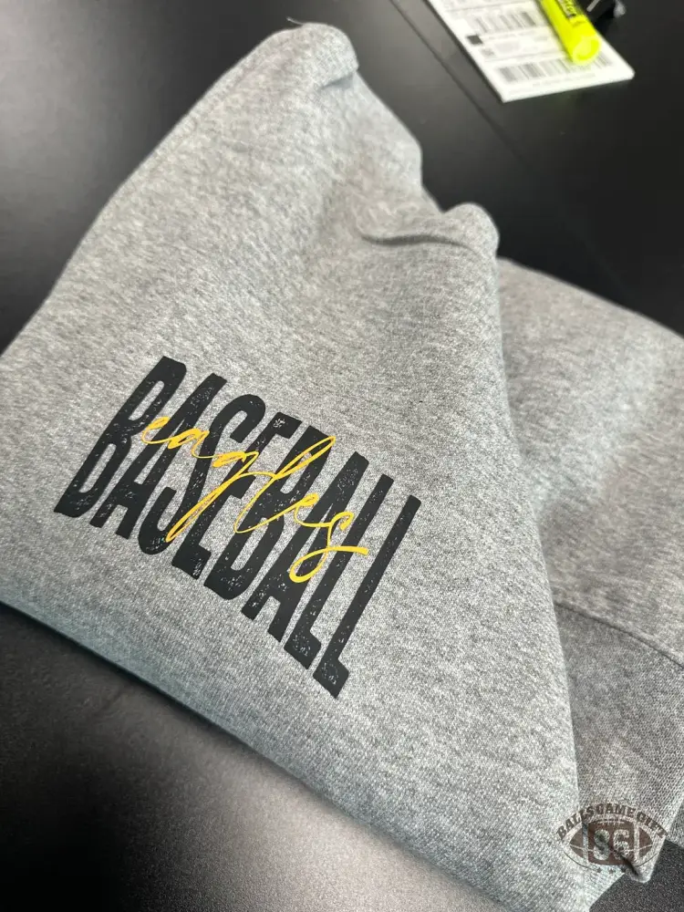 Custom 1/4 Zip Distressed Big Back With Front Print