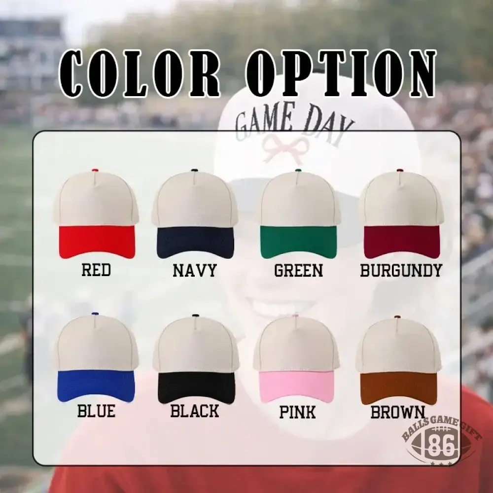 Custom Team Name Sequin Embridered Baseball Cap Sport Lover Hat