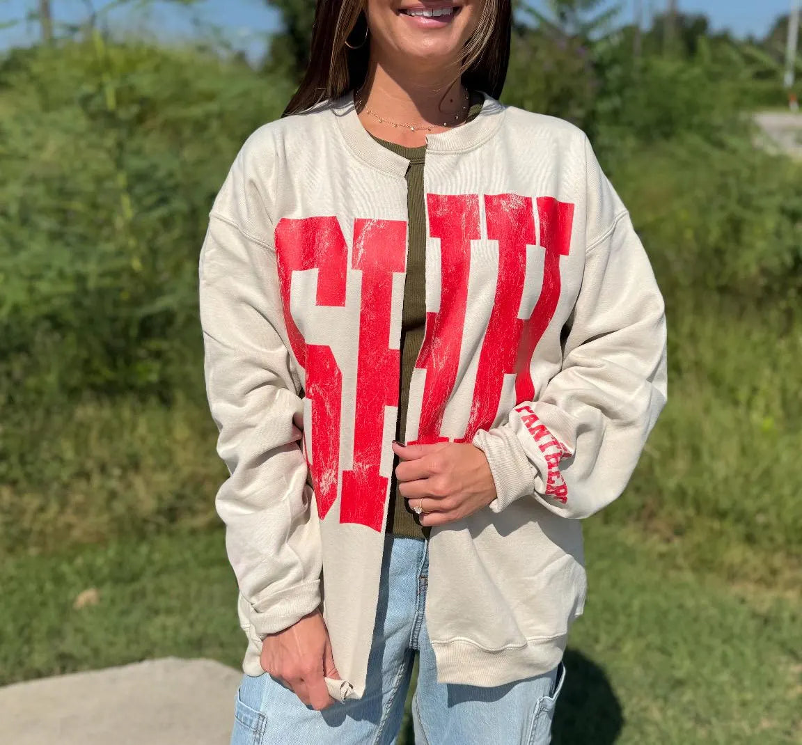 Custom #1 Fan Game Day Cardigan | Personalized Sports Team Cardigan | Perfect Gifts for Sports Mom