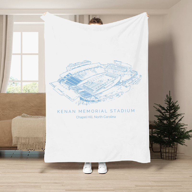 Kenan Memorial Stadium - North Carolina Tar Heels football, College Football Blanket