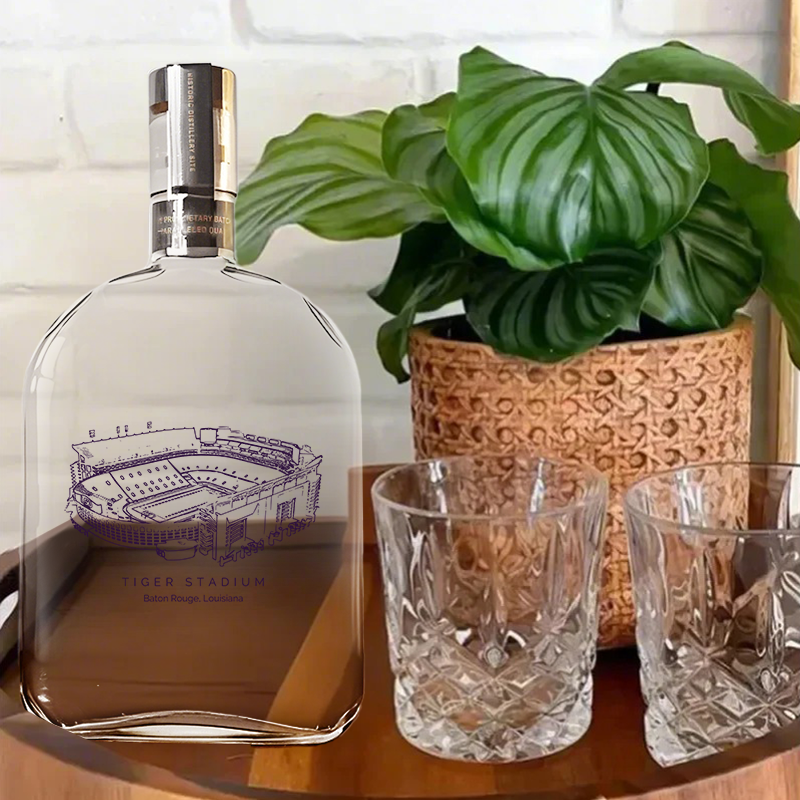 Tiger Stadium - Tigers Whiskey Bottles