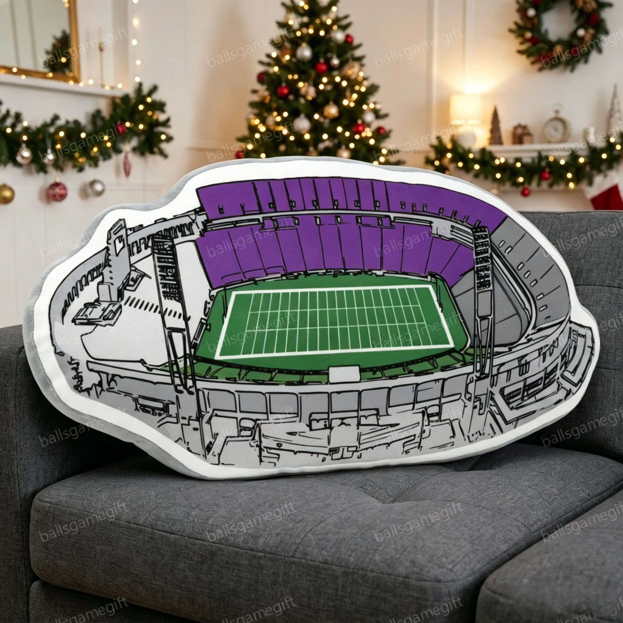 Scott Stadium Plush Pillow