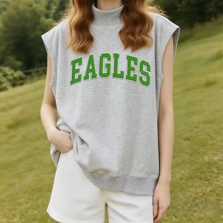 Custom Mockneck Embroidered Team Name Shirt – Stand-up Collar