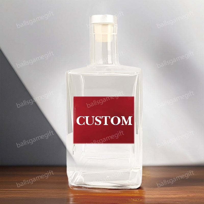 Custom Football Stadium Whiskey Bottles(Various bottle styles)-Gifts For Sports Lovers