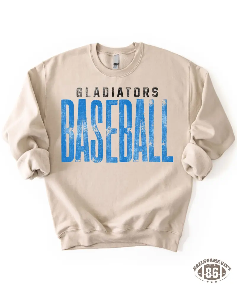 Custom School Spirit T-shirt - Vintage Distressed Mascot Sweatshirt
