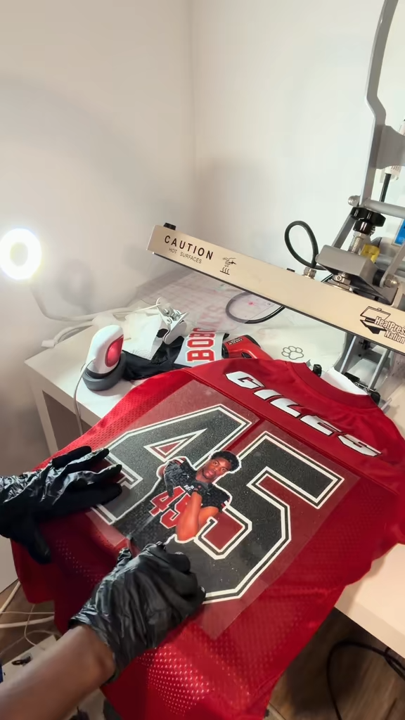 Custom Glitter Football Jersey | Personalized Team Name, Name & Number Bling Sports Jersey