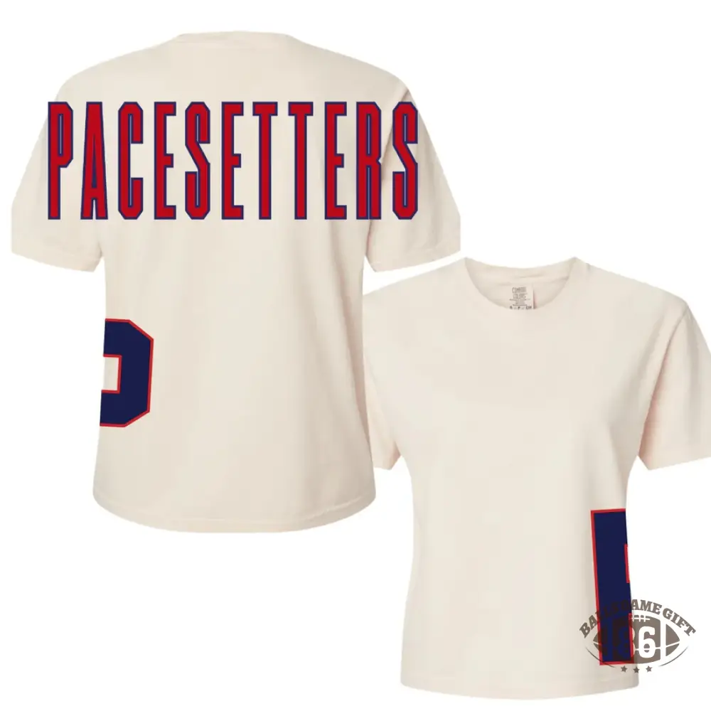 Custom Varsity Letter Side Seam Tee | Oversized Collegiate Game Day T-Shirt