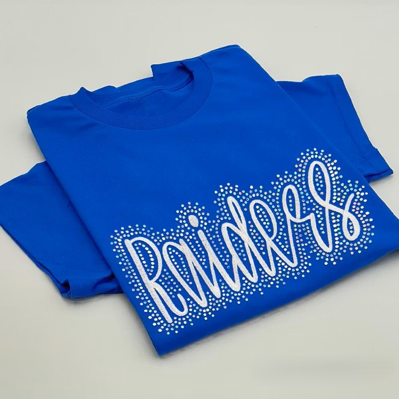 Custom Team Name Senior Embroidered & Bling Sweatshirt T-shirt Hoodie
