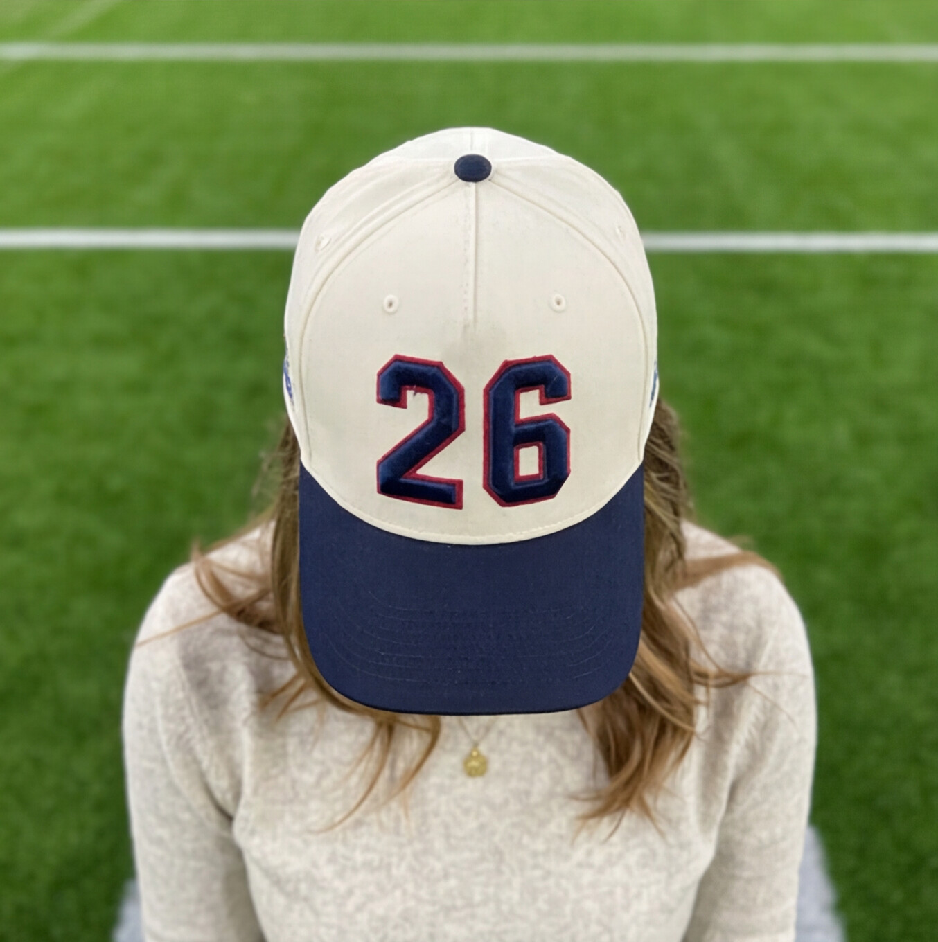 Ballsgamegift Custom Sports Number and Letter Hat Puff Embroidery Game Day Baseball Cap