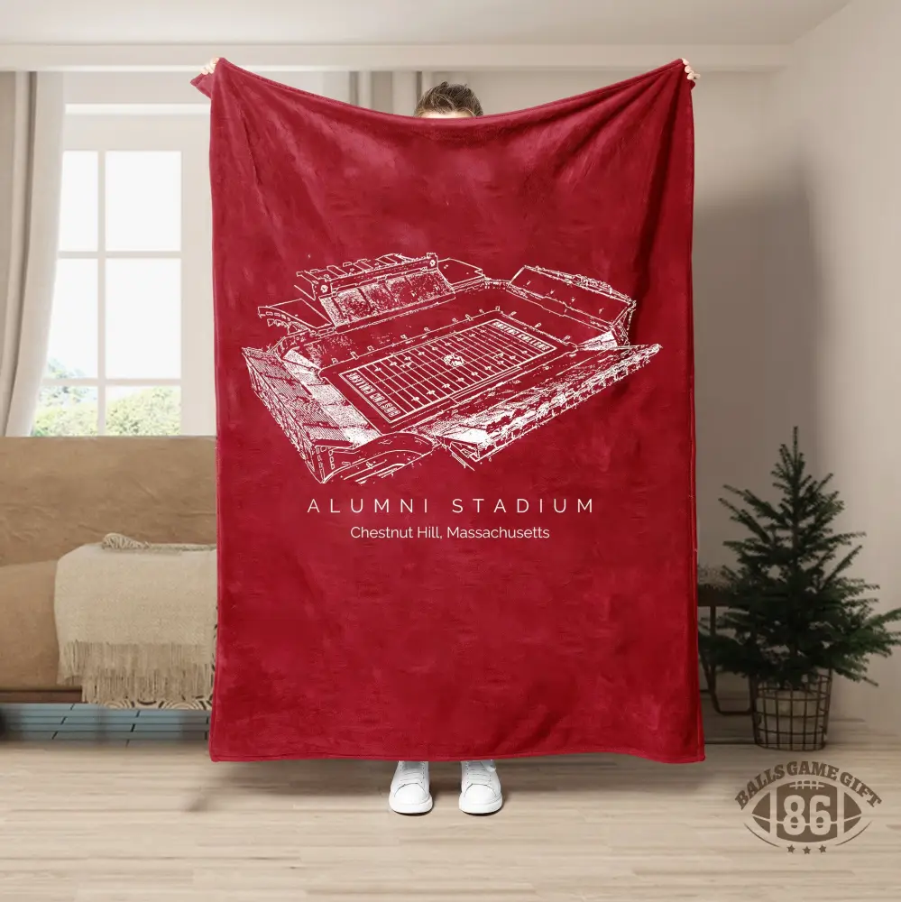 Alumni Stadium - Boston College Eagles football,College Football Blanket
