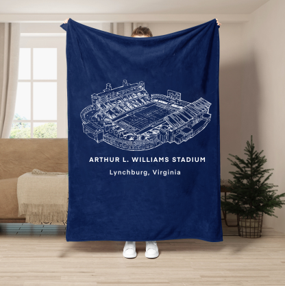 Arthur L. Williams Stadium - Liberty Flames football, College Football Blanket