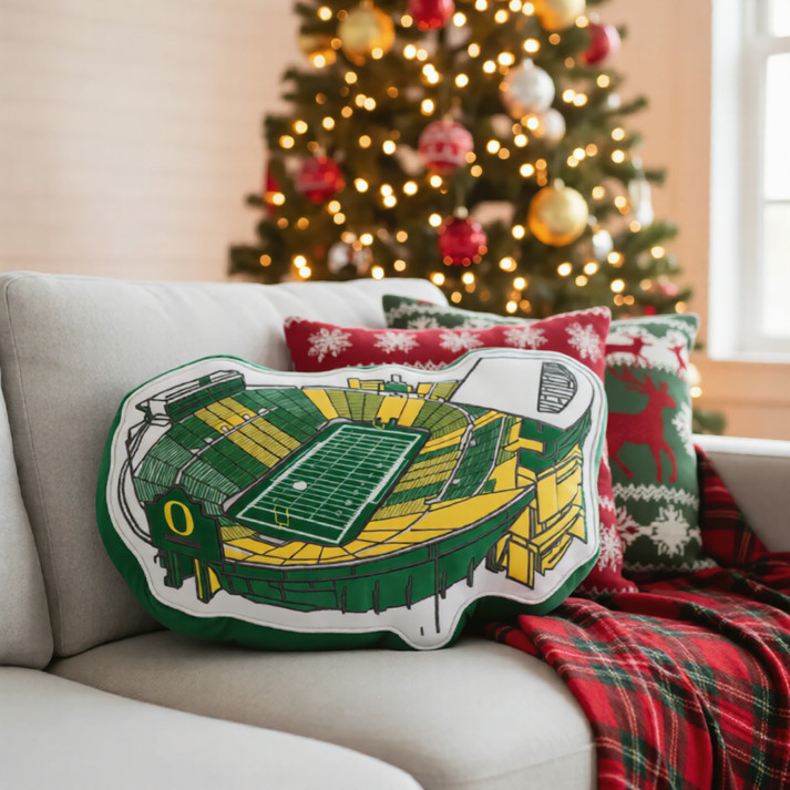 Autzen Stadium Plush Pillow