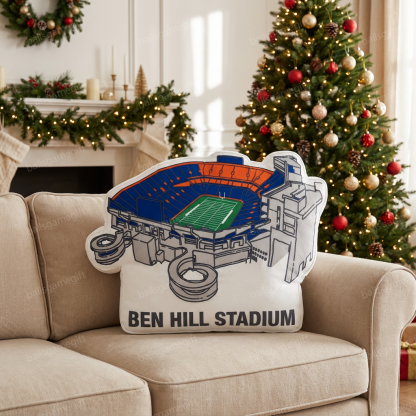 Ben Hill Stadium Plush Pillow