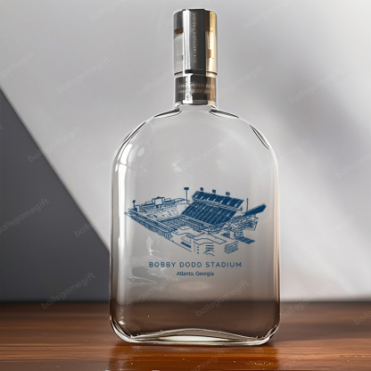 Bobby Dodd Stadium at Hyundai Field- Georgia Tech Yellow Jackets football,Whiskey Bottles-Gifts For Sports Lovers