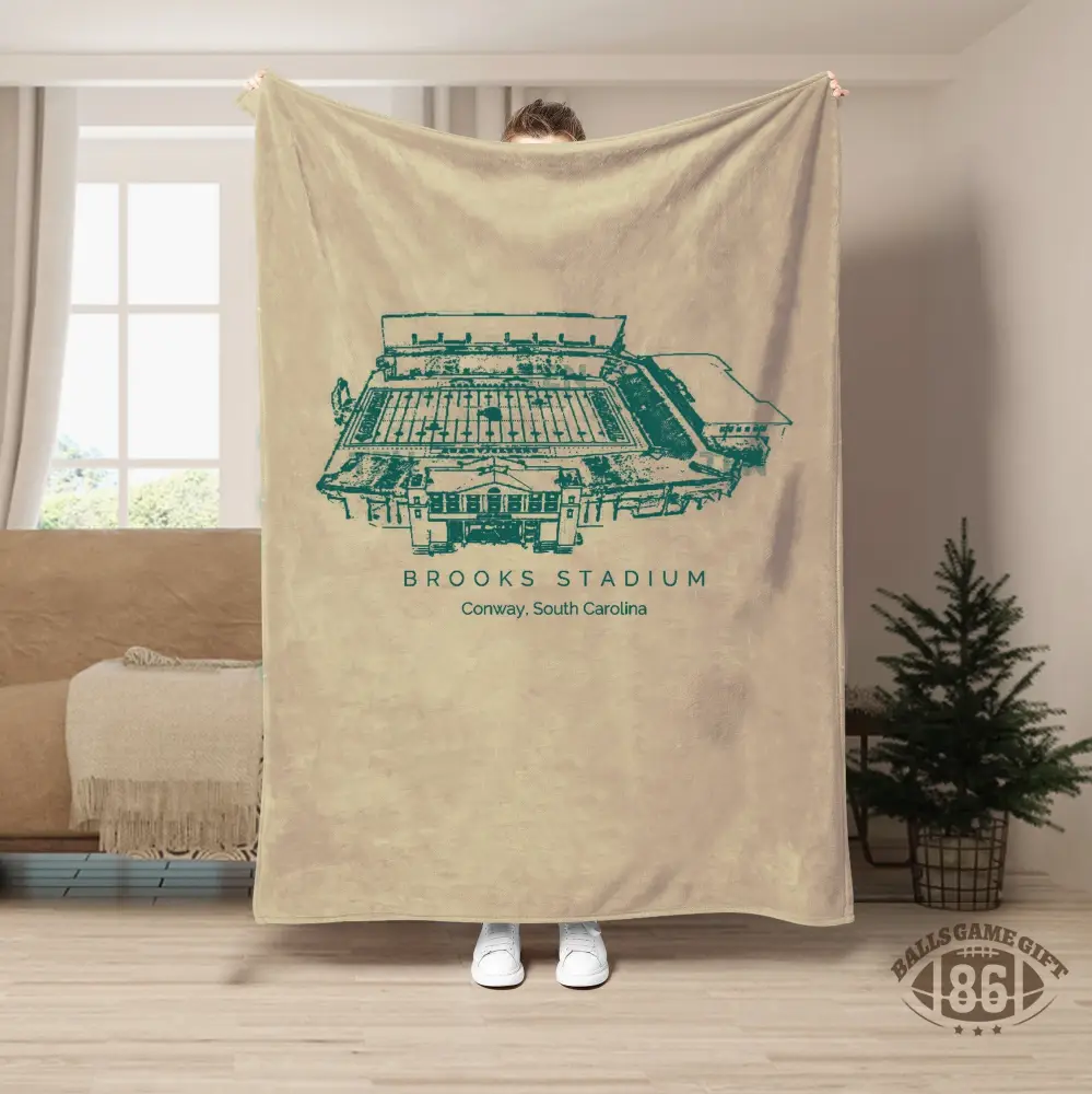 Brooks Stadium - Coastal Carolina Chanticleers football,College Football Blanket