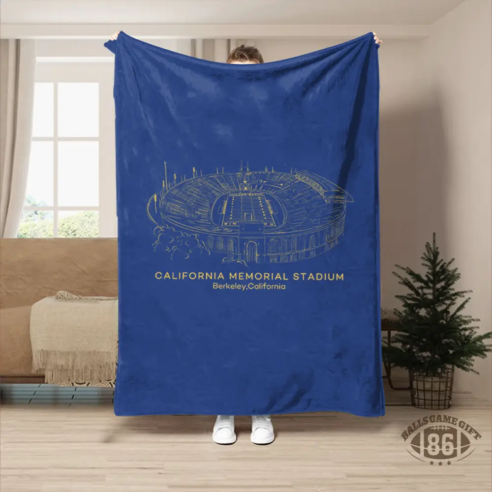 California Memorial Stadium- California Golden Bears football,College Football Blanket