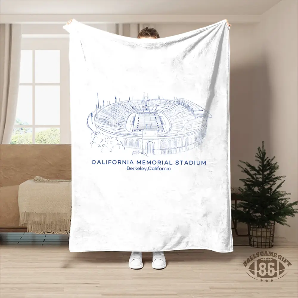 California Memorial Stadium- California Golden Bears football,College Football Blanket
