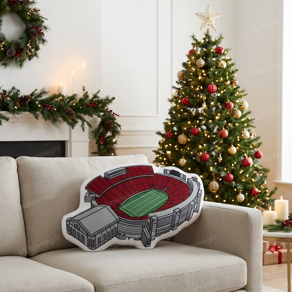 Camp Randall Stadium Plush Pillow