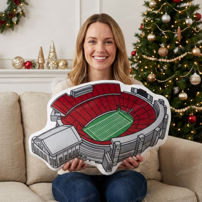 Camp Randall Stadium Plush Pillow