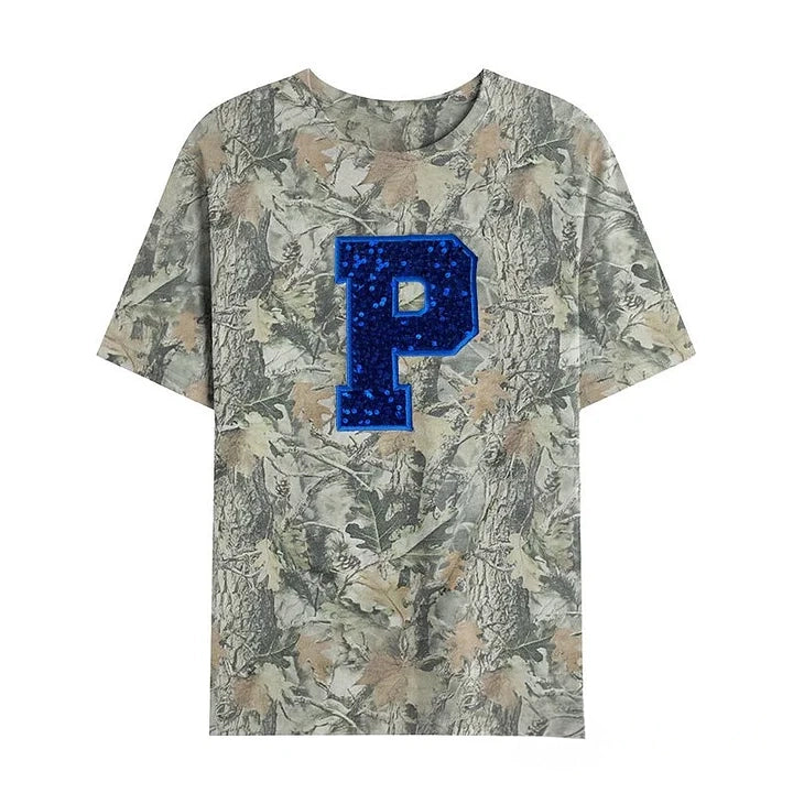 Custom Sequin Team Number & Letters Sweatshirt – Personalized Numbers Sweatshirt