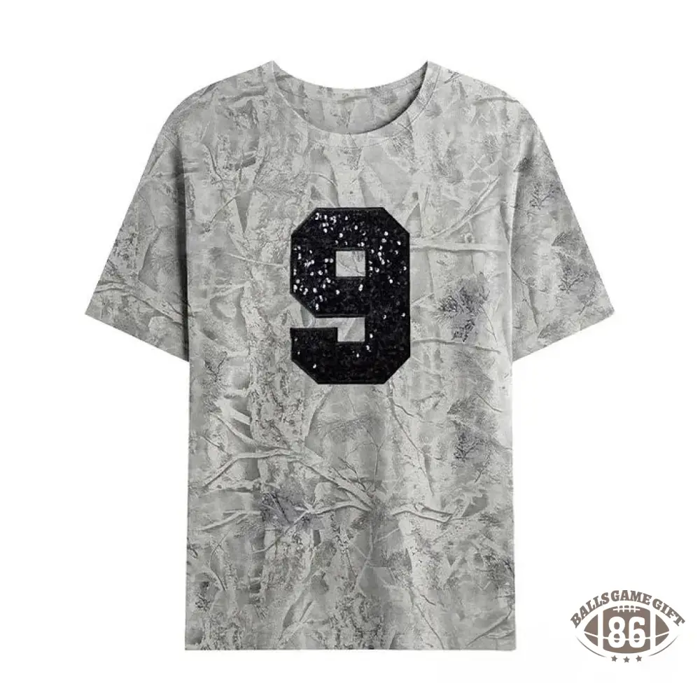 Custom Sequin Team Number & Letters Sweatshirt – Personalized Numbers Sweatshirt
