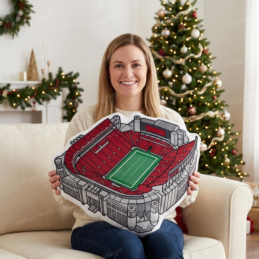 Darrell K Royal Memorial Stadium Plush Pillow