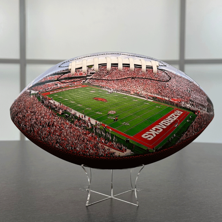Donald W. Reynolds Razorback Stadium Football University Series (2024)